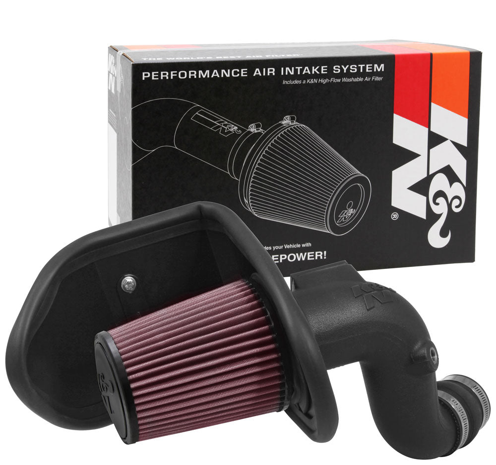 K&N 63-3097 Performance Air Intake System for Select Chevrolet Malibu