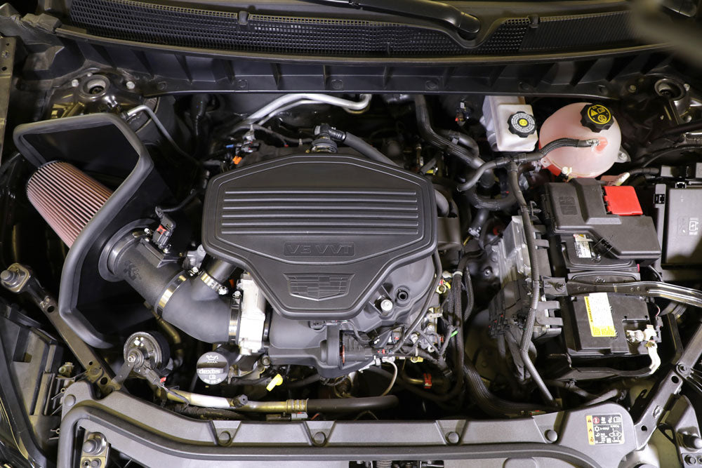 K&N 63-3115 Performance Air Intake System for Select Cadillac XT5, Chevrolet Blazer, GMC Acadia