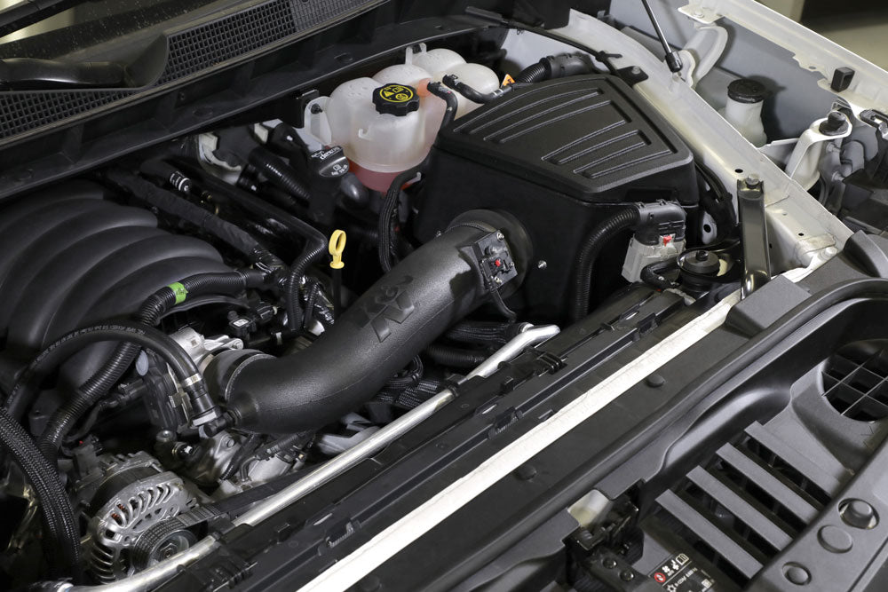 K&N 63-3117 Performance Air Intake System for Select Chevrolet Silverado 1500, GMC Sierra