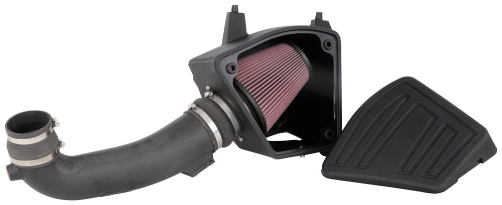 K&N 63-3117 Performance Air Intake System for Select Chevrolet Silverado 1500, GMC Sierra