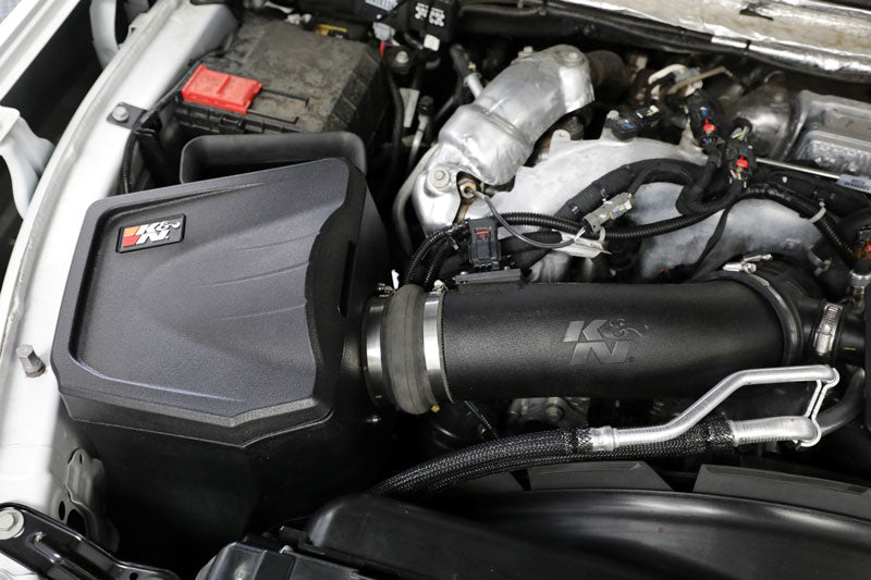 K&N 63-3119 Performance Air Intake System for Select Chevrolet Silverado HD, Chevrolet Silverado HD, GMC Sierra HD, GMC Sierra HD
