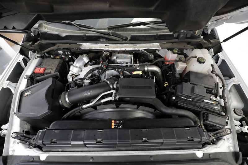 K&N 63-3119 Performance Air Intake System for Select Chevrolet Silverado HD, Chevrolet Silverado HD, GMC Sierra HD, GMC Sierra HD