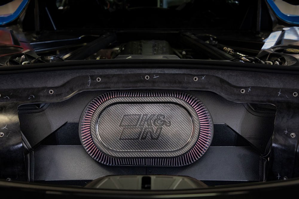 K&N 63-3120 Performance Air Intake System for Select Chevrolet Corvette