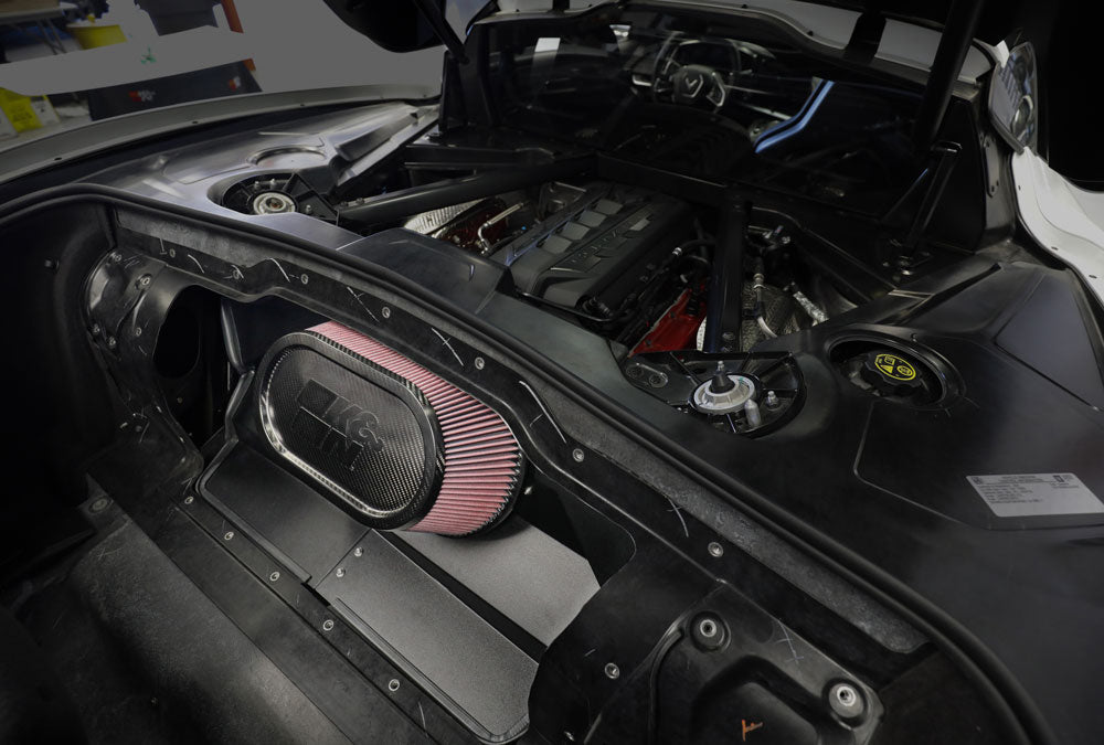 K&N 63-3120 Performance Air Intake System for Select Chevrolet Corvette