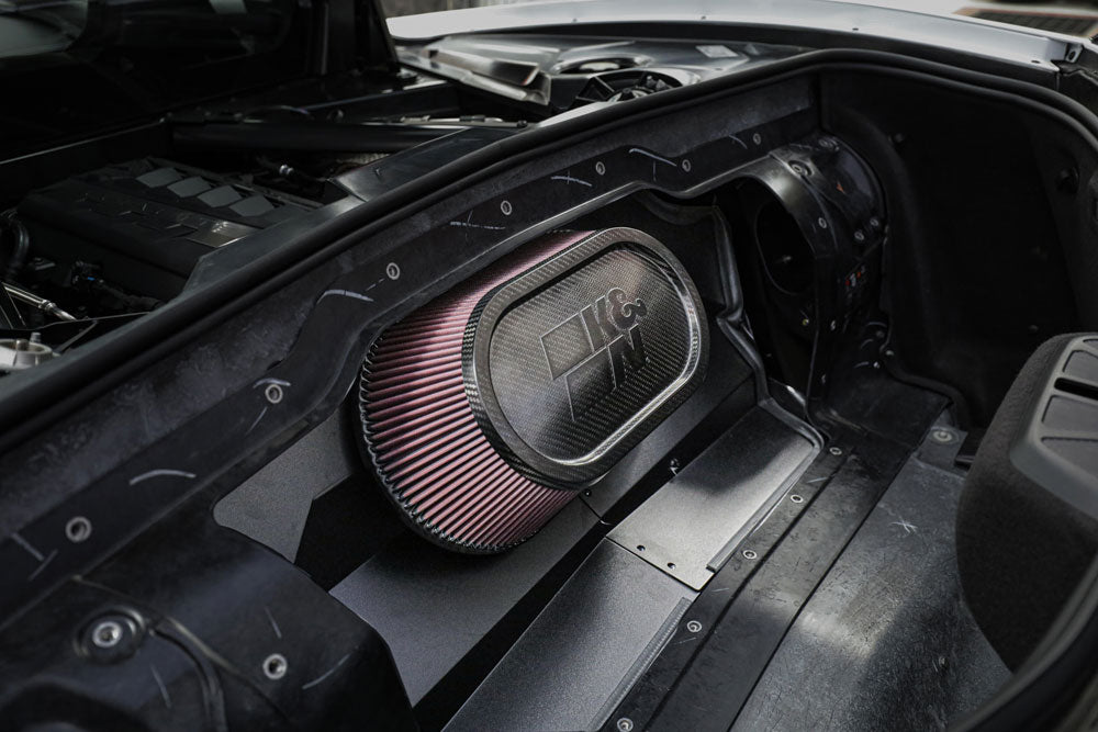 K&N 63-3120 Performance Air Intake System for Select Chevrolet Corvette