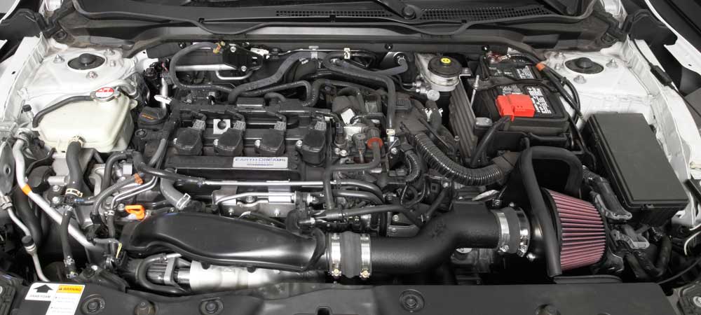 K&N 63-3516 Performance Air Intake System for Select Honda Civic
