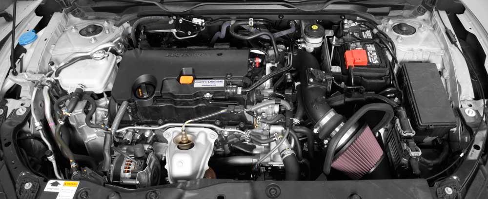 K&N 63-3517 Performance Air Intake System for Select Honda Civic