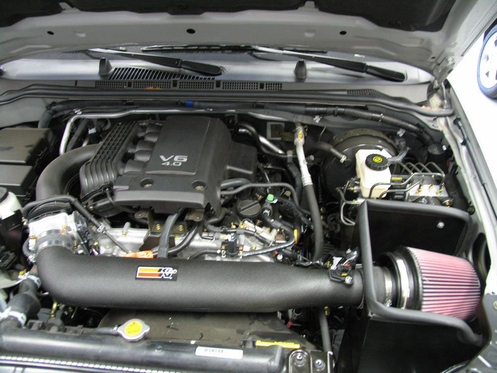 K&N 63-6014 Performance Air Intake System for Select Nissan Frontier, Nissan Pathfinder, Nissan Xterra