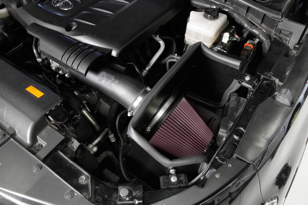K&N 63-6018 Performance Air Intake System for Select INFINITI QX56, INFINITI QX80, Nissan Armada