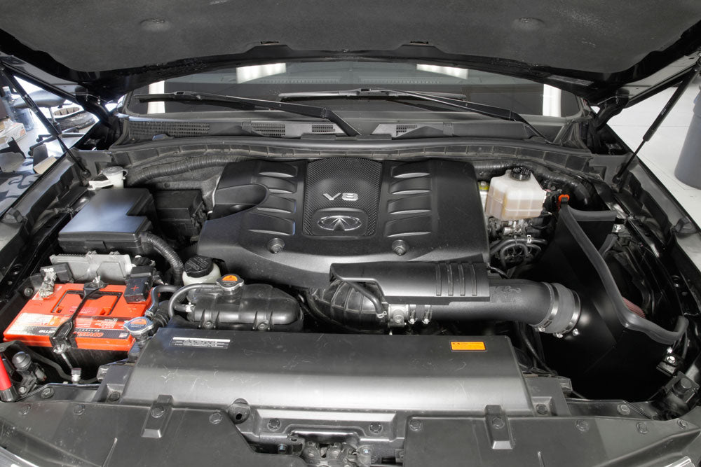 K&N 63-6018 Performance Air Intake System for Select INFINITI QX56, INFINITI QX80, Nissan Armada