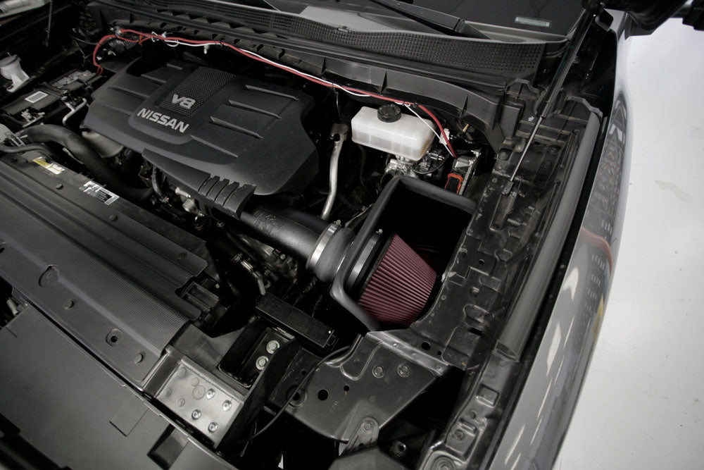K&N 63-6019 Performance Air Intake System for Select Nissan TITAN