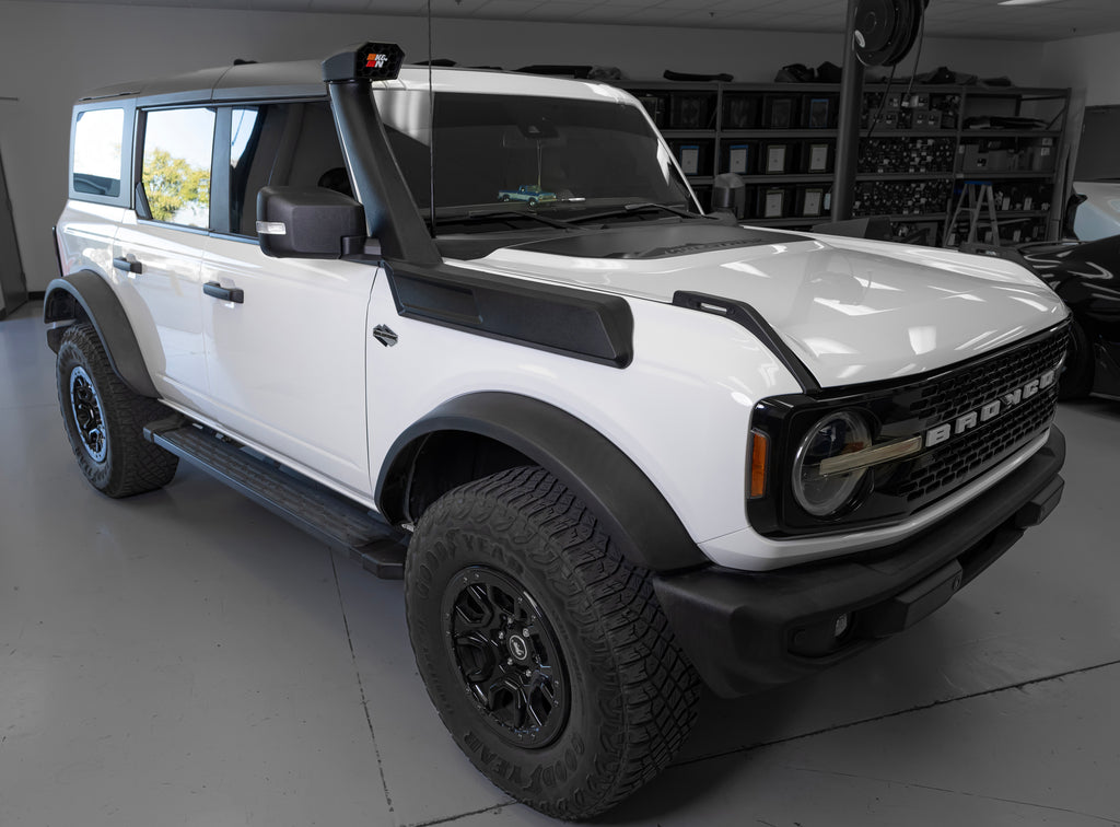 K&N 63-8002 Elevated Intake Kit (Snorkel) - Ford Bronco 2.3L/2.7L for Select Ford Bronco