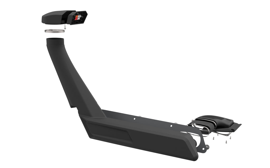 K&N 63-8002 Elevated Intake Kit (Snorkel) - Ford Bronco 2.3L/2.7L for Select Ford Bronco