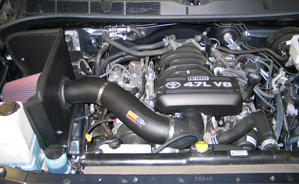 K&N 63-9032-1 Performance Air Intake System for Select Toyota Sequoia, Toyota Tundra