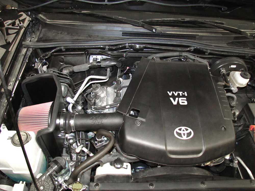 K&N 63-9037 Performance Air Intake System for Select Toyota Tacoma
