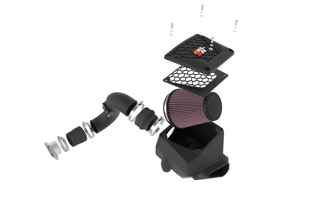K&N 63-9043 Performance Air Intake System for Select Toyota 4Runner, Toyota Land Cruiser, Toyota Tacoma