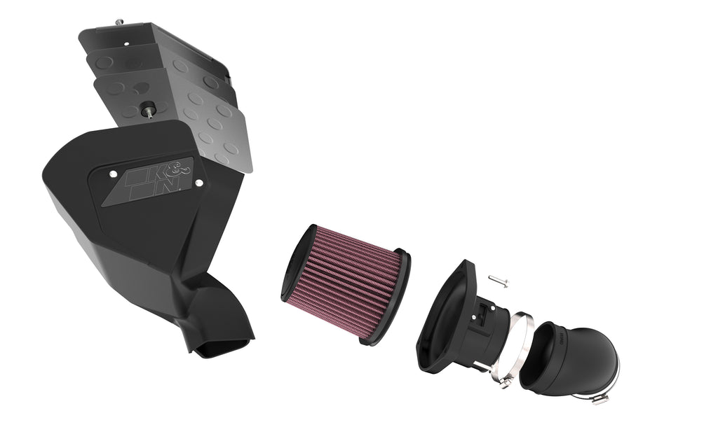 K&N 63-9044 Performance Air Intake System for Select BMW Z4, Toyota GR Supra