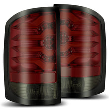 Load image into Gallery viewer, AlphaRex 630020 LED Taillights Red Smoke for Select GMC Sierra, GMC Sierra HD, GMC Sierra HD