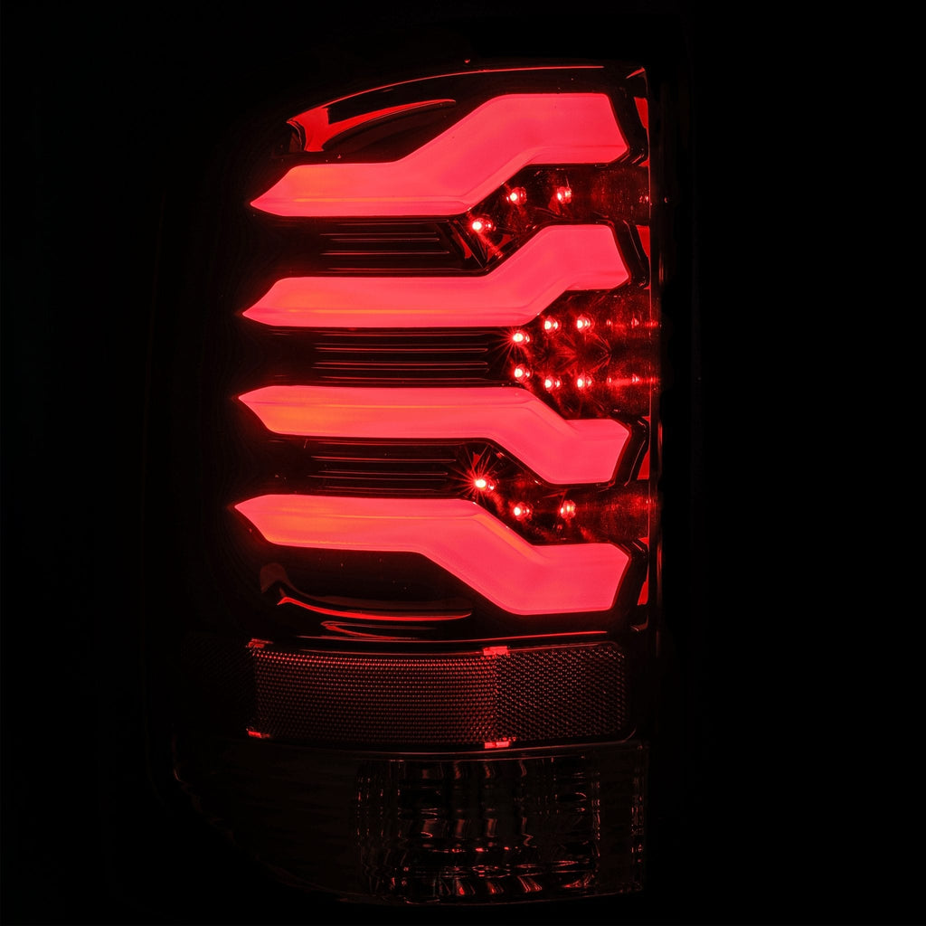 AlphaRex 630020 LED Taillights Red Smoke for Select GMC Sierra, GMC Sierra HD, GMC Sierra HD