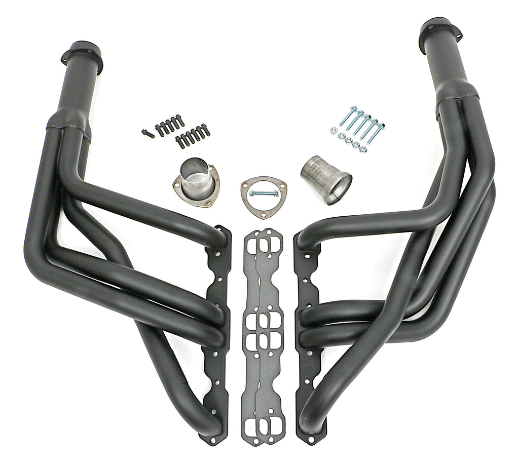 Hedman Hedders 63003 1-3/4 in. Black Long-Tube Headers For '67-69 Camaro w/283-400 for Select Chevrolet Camaro, Chevrolet Chevy II, Chevrolet Nova