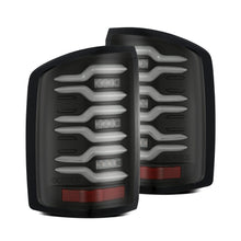 Load image into Gallery viewer, AlphaRex 630040 LED Taillights Black for Select GMC Sierra, GMC Sierra HD, GMC Sierra HD