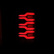 Load image into Gallery viewer, AlphaRex 630050 LED Taillights Black Red for Select GMC Sierra, GMC Sierra HD, GMC Sierra HD