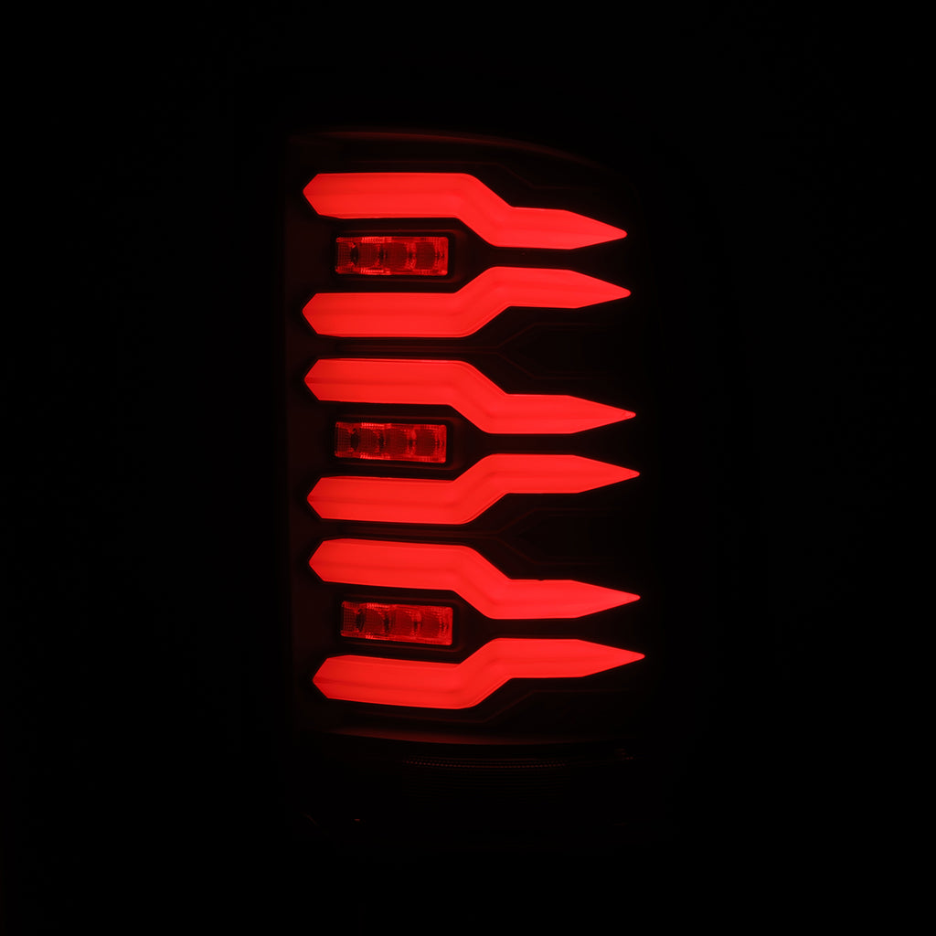 AlphaRex 630060 LED Taillights Black for Select GMC Sierra, GMC Sierra HD, GMC Sierra HD