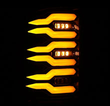 Load image into Gallery viewer, AlphaRex 630070 LED Taillights Alpha Black for Select GMC Sierra, GMC Sierra HD, GMC Sierra HD