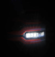 Load image into Gallery viewer, AlphaRex 630080 LED Taillights Black Red for Select GMC Sierra, GMC Sierra HD, GMC Sierra HD