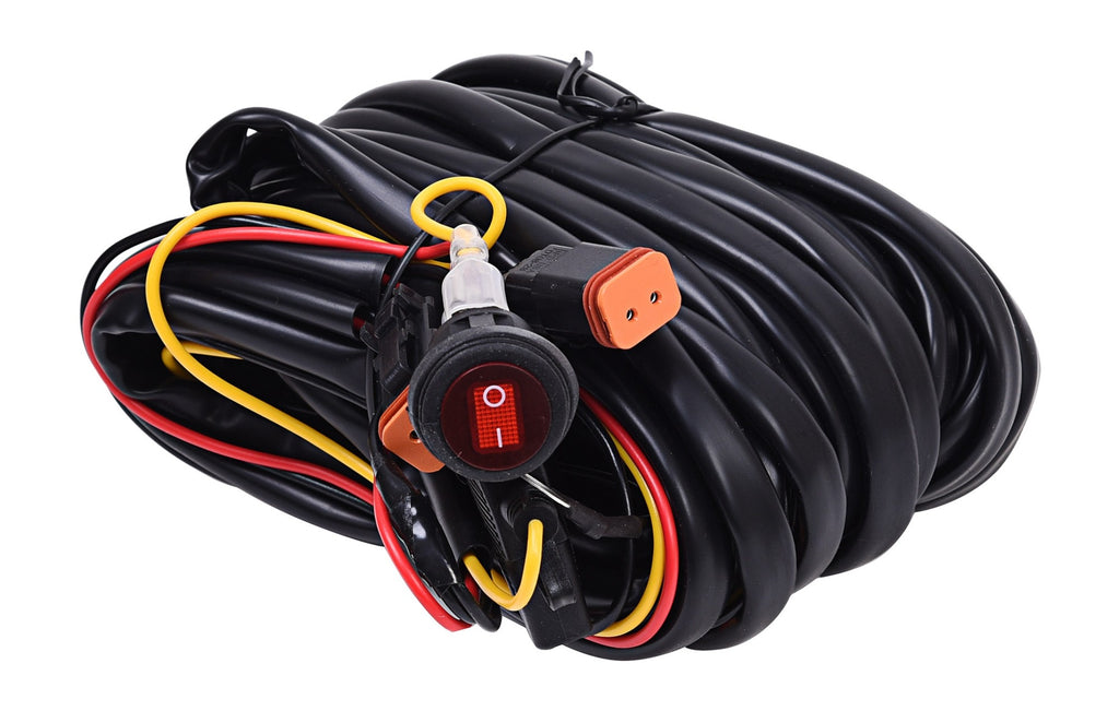 KC HiLiTES 63091 KC Wire Harness Backup 2-Light DT Connector