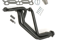 Load image into Gallery viewer, Hedman Hedders 63099 Black Long-Tube D-Port Headers For 67-91 GM 283-400 Trucks/SUVs for Select Chevrolet C10, Chevrolet C10 Pickup, Chevrolet C10 Suburban, Chevrolet C20, Chevrolet C20 Pickup, Chevrolet C20 Suburban, Chevrolet C30, Chevrolet C30 Pickup,