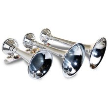 Load image into Gallery viewer, Kleinn Automotive Air Horns 630 Chrome Triple Horn