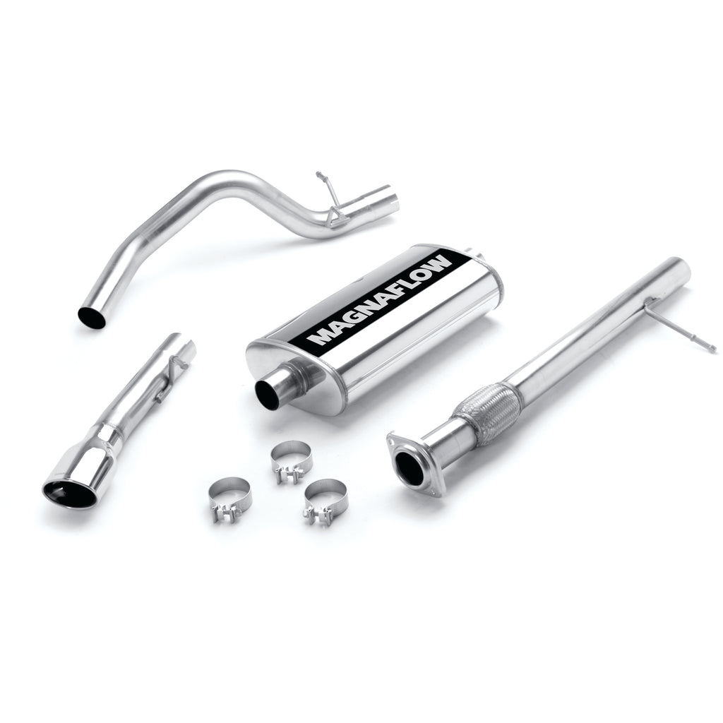 MagnaFlow Exhaust Products 16721 Street Series Polished Cat-Back System for Select Chevrolet Avalanche