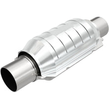 Load image into Gallery viewer, MagnaFlow Exhaust Products 99206HM HM Grade Universal Catalytic Converter for Select Audi A3, Audi A8 Quattro, Audi RS6, Audi S8, BMW 318i, BMW 318is, BMW 318ti, BMW 540i, BMW 740i, BMW 740iL, BMW 840Ci, BMW M5, BMW Z3, Buick Allure, Buick Century, Buick