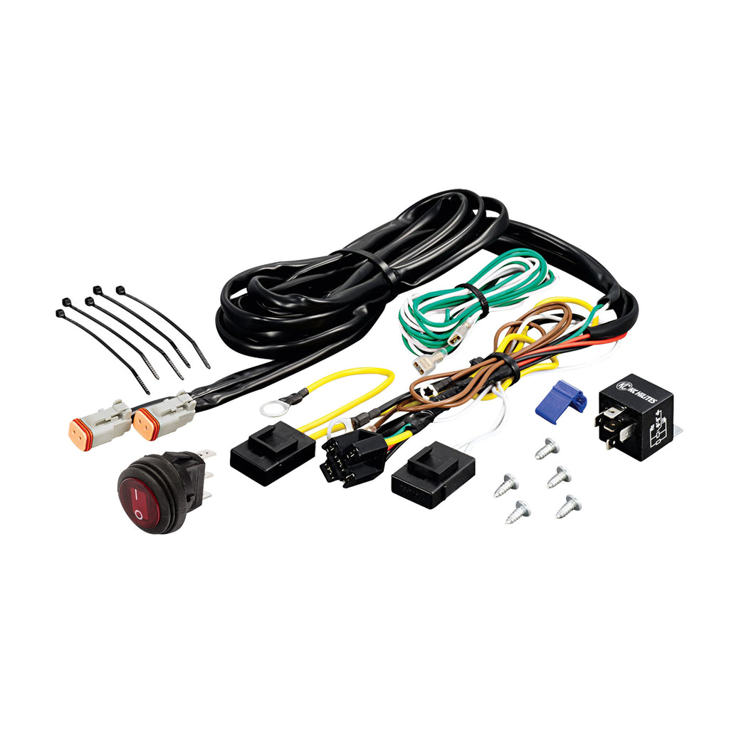KC HiLiTES 6315 KC Wire Harness 40A Relay And Rocker Switch