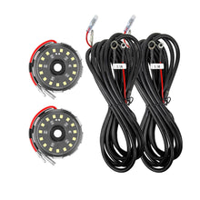 Load image into Gallery viewer, KC HiLiTES 6333 KC Two-Light Add-On Cyclone V2 Kit - Clear - 3.5 Meters Long