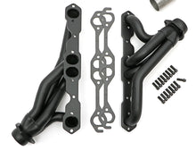 Load image into Gallery viewer, Hedman Hedders 63343 HD Black Mid-Length Swap Headers For SB Chevy in 87-95 Wrangler for Select Jeep Wrangler