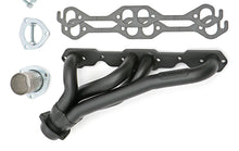 Load image into Gallery viewer, Hedman Hedders 63343 HD Black Mid-Length Swap Headers For SB Chevy in 87-95 Wrangler for Select Jeep Wrangler