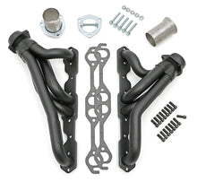 Load image into Gallery viewer, Hedman Hedders 63343 HD Black Mid-Length Swap Headers For SB Chevy in 87-95 Wrangler for Select Jeep Wrangler