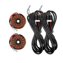 Load image into Gallery viewer, KC HiLiTES 6334 KC Two-Light Add-On Cyclone V2 Kit - Amber - 3.5 Meters Long