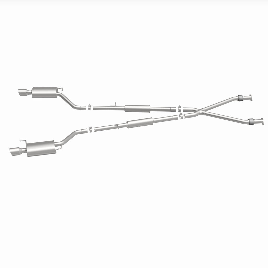 MagnaFlow Exhaust Products 16862 Street Series Polished Cat-Back System for Select INFINITI G35, INFINITI G37