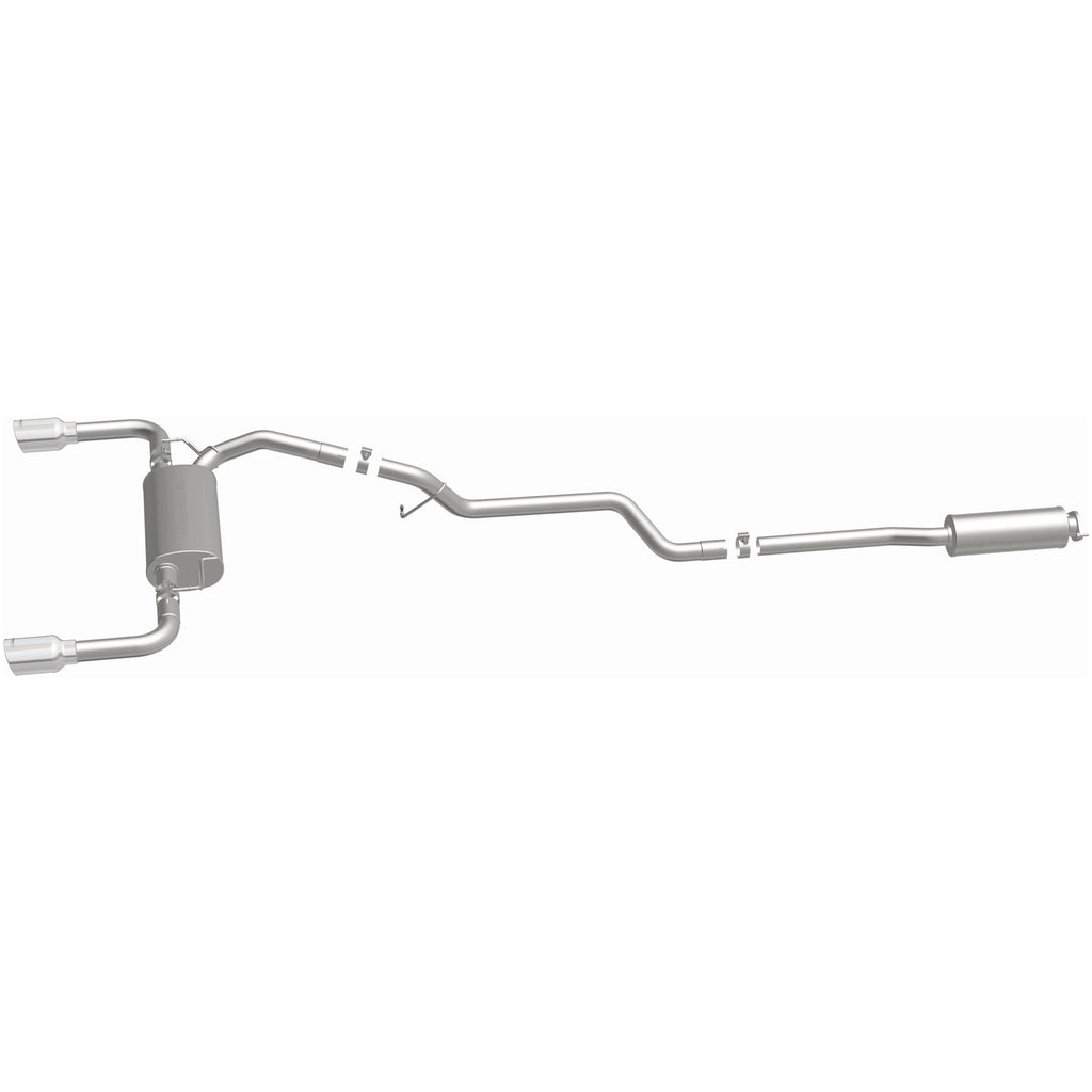 MagnaFlow Exhaust Products 15203 Street Series Polished Cat-Back System for Select Ford Escape