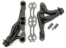 Load image into Gallery viewer, Hedman Hedders 63678 H.D. Black Mid-Length Swap Headers For SB Chevy in 76-86 JEEP CJ for Select Jeep CJ5, Jeep CJ7