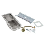 Holley 302-64  Gen III Hemi Swap Oil Pan - Mid-Sump - Hellcat - Natural
