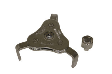 Lisle Tools 63850 58-110Mm 3 Jaw Wrench W/ Adapter