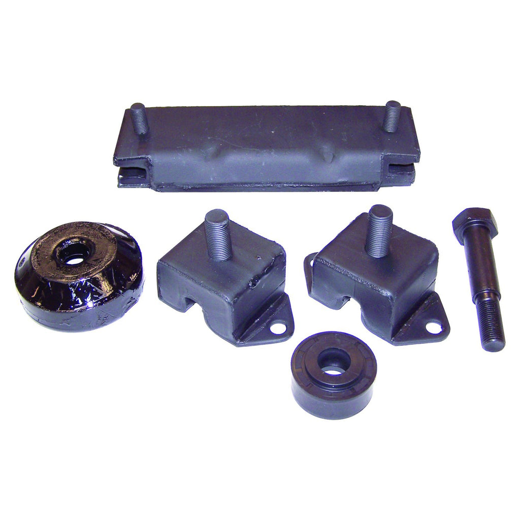 Crown Automotive Jeep Replacement 638629K 4-134 Engine Mount Kit for 1942-1971 Jeep CJ-2A, CJ-3A, CJ-3B, CJ-5, CJ-6 for Select Jeep CJ3, Jeep CJ5, Jeep CJ6, Jeep Willys