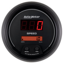 Load image into Gallery viewer, AutoMeter 6300 GAUGE KIT, 5 PC., 3 3/8" &amp; 2 1/16", ELEC SPEEDO, DIGITAL, BLACK DIAL W/ RED LED