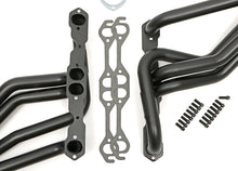 Load image into Gallery viewer, Hedman Hedders 63890 HD Black Long-Tube Headers For 67-91 GM 283-400 2WD/4WD Trucks for Select Chevrolet C10, Chevrolet C10 Pickup, Chevrolet C10 Suburban, Chevrolet C20, Chevrolet C20 Pickup, Chevrolet C20 Suburban, Chevrolet C30, Chevrolet C30 Pickup,