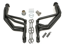 Load image into Gallery viewer, Hedman Hedders 63890 HD Black Long-Tube Headers For 67-91 GM 283-400 2WD/4WD Trucks for Select Chevrolet C10, Chevrolet C10 Pickup, Chevrolet C10 Suburban, Chevrolet C20, Chevrolet C20 Pickup, Chevrolet C20 Suburban, Chevrolet C30, Chevrolet C30 Pickup,