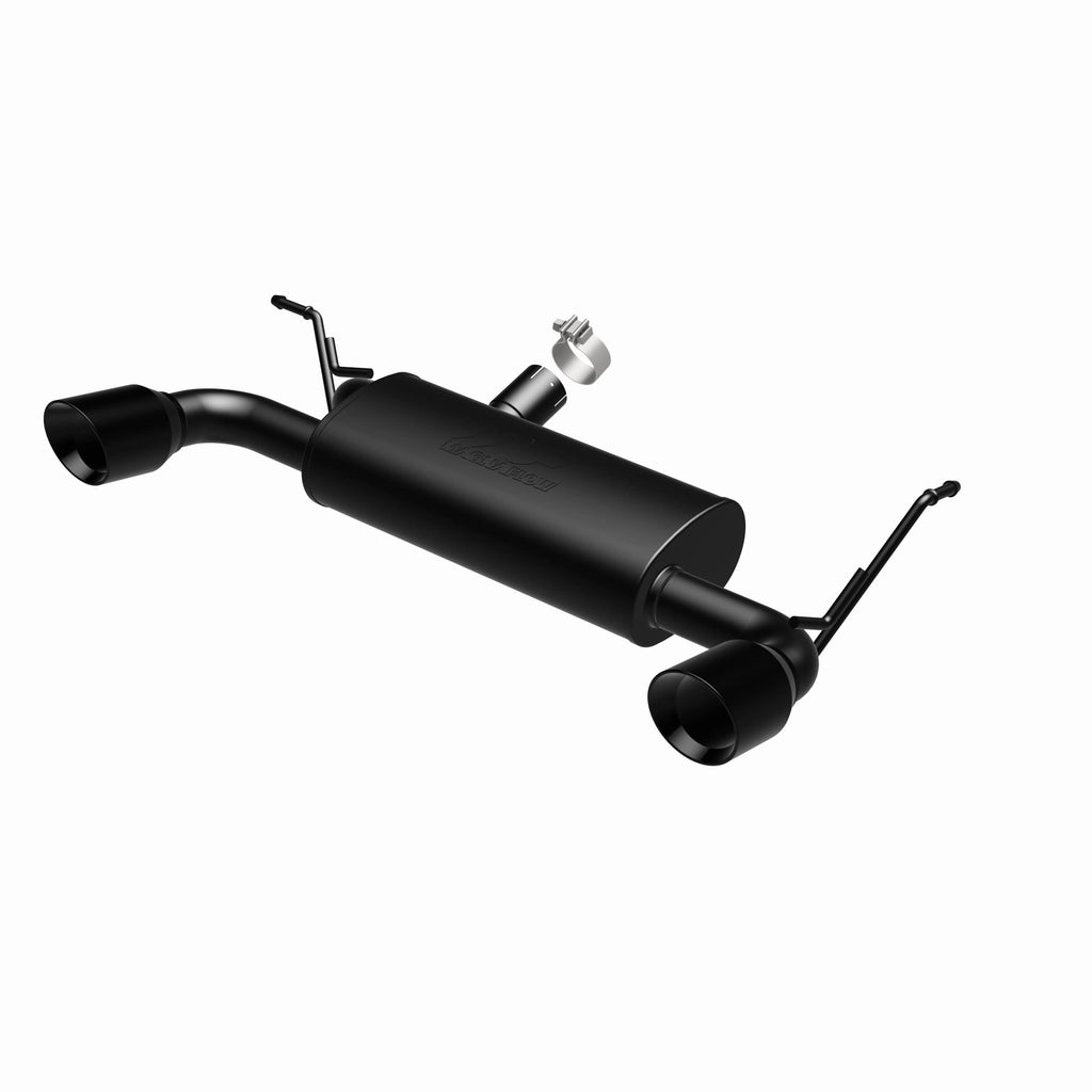 MagnaFlow Exhaust Products 15160 Street Series Black Coated Axle Back System for Select Jeep Wrangler, Jeep Wrangler JK